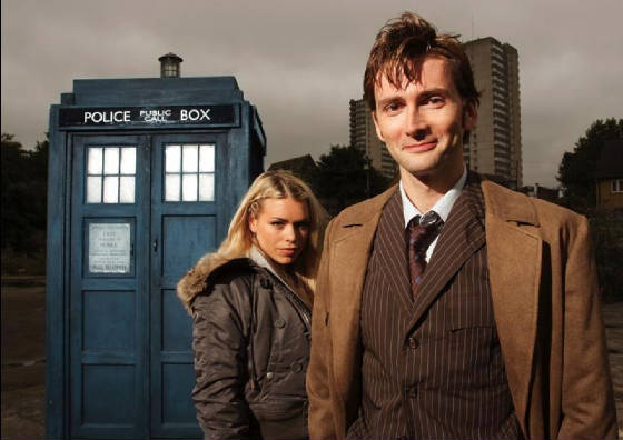 The Doctor and Rose. Regeneration